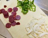餃子の皮ピザ作り方3写真