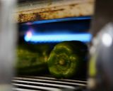 あの頃の夏を思い出せピーマンの丸焼き作り方6写真