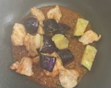 鶏と茄子のタバスコソース炒め作り方3写真