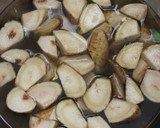 新ごぼうとこんにゃくの煮もの作り方2写真