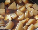 新ごぼうとこんにゃくの煮もの作り方4写真