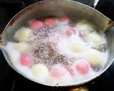 紅白白玉素麺&素麺寒天寄せ作り方8写真