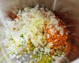 お肉ごろごろがっつり本格ミートソース作り方10写真