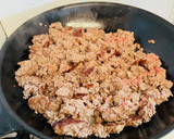 お肉ごろごろがっつり本格ミートソース作り方16写真