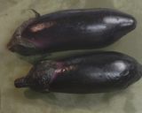 なすとなめこのぽん酢和え【腸活レシピ】作り方1写真