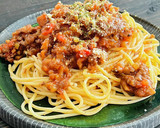 お肉ごろごろがっつり本格ミートソース作り方22写真
