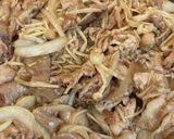 えのきでカサ増し！肉うどんの具作り方4写真