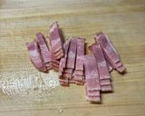 ほうれん草とベーコンのバター醤油炒め作り方1写真