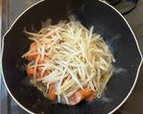 超簡単！激安味付け材料不要キムチ炒め！作り方2写真