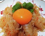 美味♫すき焼き風味こんにゃくの黄身がけ♫作り方5写真