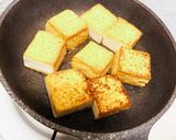 麻薬卵の残りタレで★厚揚げ豆腐作り方1写真