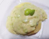 ♫じゃがいもの枝豆ホワイトソースがけ♫作り方4写真