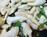 鶏肉と茸＆ピーマンのオイスターソース炒め作り方3写真