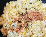 ポン酢ふりかけチャーハン作り方1写真