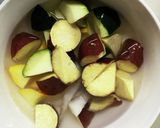 簡単コク旨ウスターレモン味ツナ根菜野菜炒作り方4写真