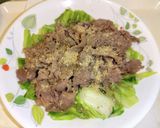 牛肉とキャベツの塩レモン炒め作り方5写真