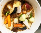簡単コク旨洋風梅照り味ツナ根菜野菜炒め作り方15写真