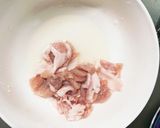 簡単さっぱりどて焼味豚こま大根青椒肉絲風作り方1写真