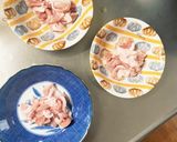 簡単さっぱりどて焼味豚こま大根青椒肉絲風作り方2写真