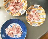 簡単さっぱりどて焼味豚こま大根青椒肉絲風作り方3写真