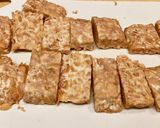 インドネシア　テンペ揚げ(Tempe)作り方2写真