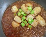 里芋とオクラのスパイシー麻婆作り方2写真
