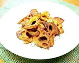 カレー味☆れんこんチップス作り方4写真