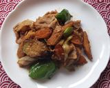 豚肉とお野菜の味噌生姜焼き♪作り方1写真