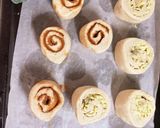 安い米粉のシナモンロールとチーズロール作り方8写真
