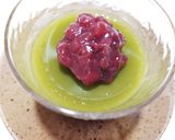 寒天♫涼やか抹茶かん〜茹であずき添え〜♫作り方4写真