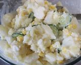 レンジで簡単！爽やか♡梨入りポテトサラダ作り方4写真