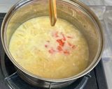 彩り野菜と麦のスープby草津市作り方5写真