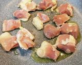 鶏肉とじゃがいものトマト缶焼き作り方3写真