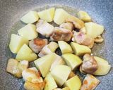 鶏肉とじゃがいものトマト缶焼き作り方4写真