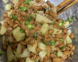 お家居酒屋＊納豆油揚げ包み焼き作り方3写真