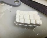 赤味噌は煮込ましょうナメコと豆腐の味噌汁作り方2写真