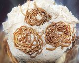 おいしい♫お蕎麦のスナック〜きな粉味〜♫作り方3写真