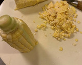 簡単　とうもろこしご飯　芯も入れて炊飯器作り方2写真