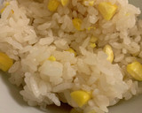 簡単　とうもろこしご飯　芯も入れて炊飯器作り方5写真