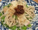 出汁作らずトロトロ山芋とつる紫うどん作り方9写真