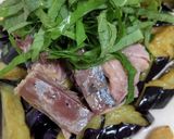 お手軽♪鯖缶と茄子のたたき風＊節約おかず作り方10写真