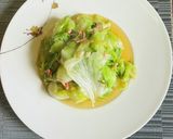 野菜炒め　　　　　　　　レタス炒め作り方7写真