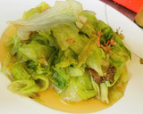 野菜炒め　　　　　　　　レタス炒め作り方9写真