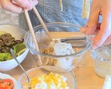 酢玉ねぎと納豆のサラダ作り方2写真