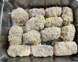 豚小間肉の大葉チーズかつ作り方8写真