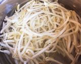 給食の「おくらともやしのごま酢あえ」♡作り方4写真