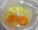 ポリ袋で時短！たまごサンド♪作り方1写真
