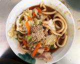 簡単さっぱりレモンオイスター焼うどん作り方7写真