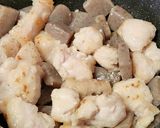 炒め煮☆鶏胸肉蒟蒻さっぱり炒め☆ポン酢煮作り方3写真