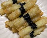 チーズ餃子揚げ　#チーズ作り方4写真